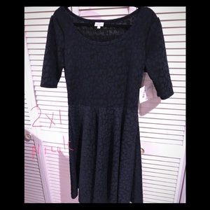 Lularoe XL Nicole (navy)